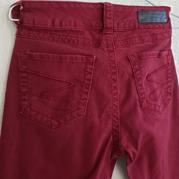 Seven7 Maroon Jeans - Picture 5 of 6